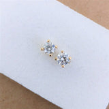 0.63ct Diamond Stud Earrings