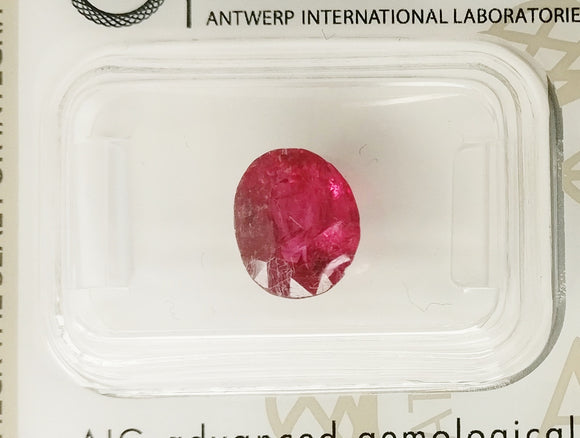 Spinel 2.54ct AIG Certified