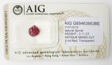 Spinel 2.11ct AIG Certified