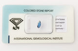 Sapphire 0.37ct IGI Certified