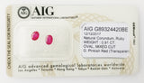 Ruby 0.91ct AIG Certified