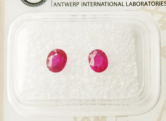 Ruby 0.97ct AIG Certified