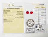 Ruby 0.97ct AIG Certified