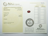 Ruby 3.71ct AIG Certified