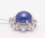 20.11ct Tanzanite Necklace with Pendant