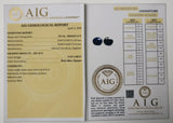 Sapphire 9.26ct AIG Certified