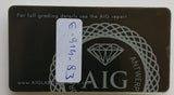 Sapphire 7.01ct AIG Certified