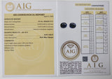 Sapphire 8.55ct AIG Certified