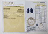 Sapphire 34.60ct AIG Certified