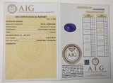 Tanzanite 11.81ct AIG Certified