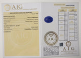 Tanzanite 13.94ct AIG Certified