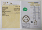 Emerald 2.67ct AIG Certified