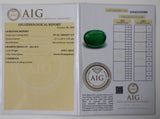 Emerald 0.94ct AIG Certified