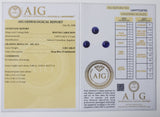 Sapphire 2.28ct AIG Certified