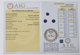 Sapphire 2.10ct AIG Certified