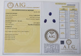 Sapphire 3.27ct AIG Certified