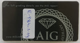 Sapphire 5.41ct AIG Certified