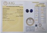 Sapphire 5.41ct AIG Certified