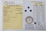 Sapphire 2.50ct AIG Certified