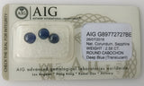 Sapphire 2.58ct AIG Certified