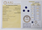 Sapphire 2.58ct AIG Certified