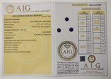 Sapphire 1.68ct AIG Certified