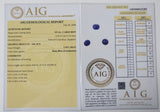 Sapphire 2.18ct AIG Certified