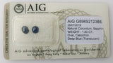 Sapphire 1.80ct AIG Certified