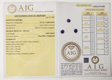 Sapphire 1.89ct AIG Certified