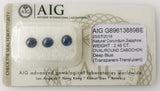 Sapphire 2.45ct AIG Certified