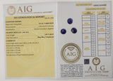 Sapphire 2.87ct AIG Certified