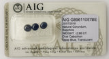 Sapphire 2.66ct AIG Certified