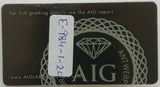 Sapphire 2.66ct AIG Certified