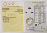 Sapphire 4.97ct AIG Certified