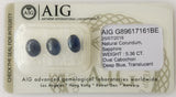 Sapphire 5.36ct AIG Certified