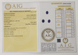 Sapphire 5.36ct AIG Certified