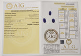 Sapphire 6.13ct AIG Certified