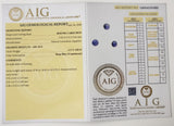 Sapphire 2.17ct AIG Certified