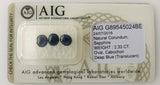 Sapphire 2.33ct AIG Certified