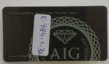 Sapphire 2.33ct AIG Certified