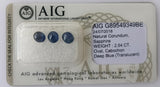 Sapphire 2.54ct AIG Certified