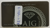 Sapphire 2.58ct AIG Certified