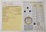 Sapphire 2.58ct AIG Certified