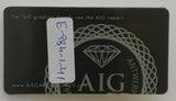 Sapphire 2.84ct AIG Certified