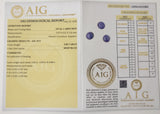 Sapphire 2.85ct AIG Certified