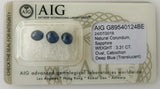 Sapphire 3.31ct AIG Certified