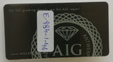 Sapphire 3.31ct AIG Certified