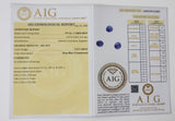 Sapphire 3.31ct AIG Certified