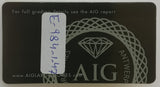 Sapphire 3.36ct AIG Certified