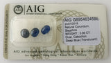 Sapphire 3.96ct AIG Certified